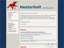 Tablet Screenshot of hestarholt.nl